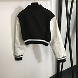 Cropped Varsity Jacket