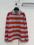 Striped Jersey Polo Shirt