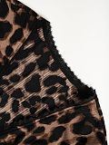 Slim-fit Leopard Cardigan