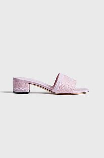 Dentelle Heeled Slide