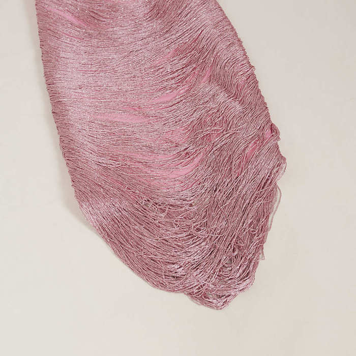 Fringe Midi Dress In Pink