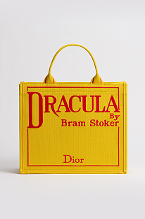 Large Dior Book Tote with Strap