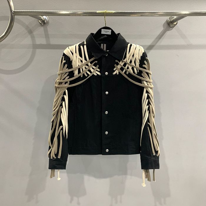 Strap Shirt Jacket