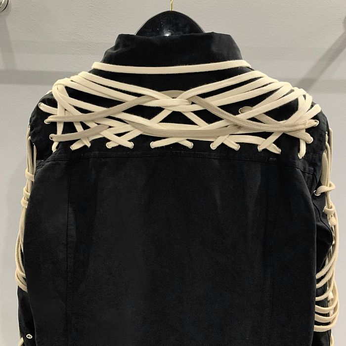 Strap Shirt Jacket