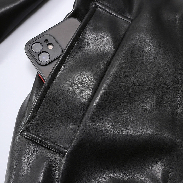 Pu Trench Coat