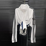 Lace Up Tracking Top