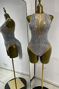 Rhinestone Bodysuit