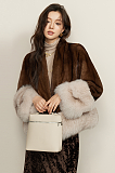 Fur Coat in Coffee