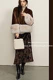 Fur Coat in Coffee