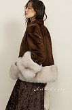 Fur Coat in Coffee