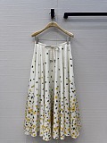 Mid-Length Flared Skirt
