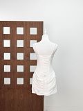 Corset Lace-Up Spaghetti Strap Dress