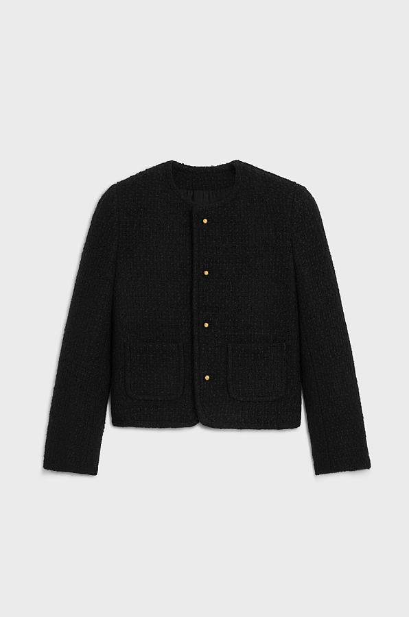 Icone Jacket in Wool Natté