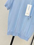 Short-Sleeved Fitted Sweater