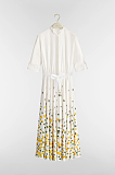 Mid-Length Flared Shirtdress