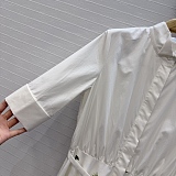 Mid-Length Flared Shirtdress