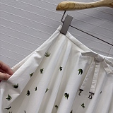 Mid-Length Flared Skirt