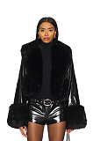 Big Fur Collar Coat