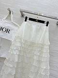 Mid-Length Ruffled Skirt