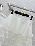 Mid-Length Ruffled Skirt