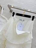 Mid-Length Ruffled Skirt