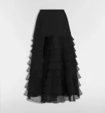 Mid-Length Ruffled Skirt