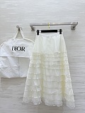 Mid-Length Ruffled Skirt
