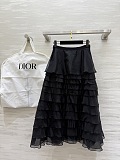 Mid-Length Ruffled Skirt