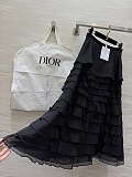 Mid-Length Ruffled Skirt