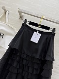 Mid-Length Ruffled Skirt