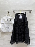 Mid-Length Ruffled Skirt