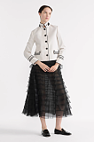 Mid-Length Ruffled Skirt