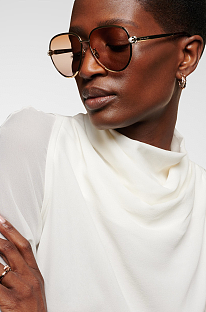 Metal Frame Sunglasses