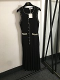 Peal Sleeveless Long Dress