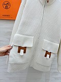 Wool knit jacket