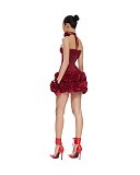Corset & rose Mini Skirt