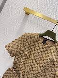 GG Cotton Canvas Fabric Dress