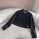 Shirt Jacquard Pinstripe