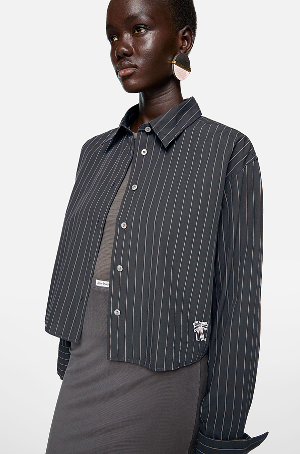 Shirt Jacquard Pinstripe
