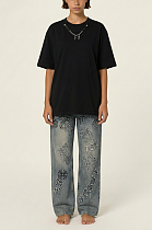 Chain Over-size T-shirt