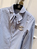 Bow Striped Shirt