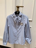 Bow Striped Shirt