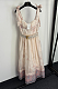Bow Shoulder Pleated Dress