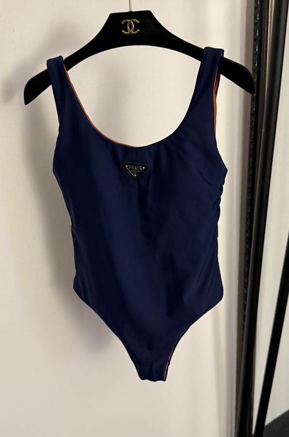 Canvas  One-piece Swimwear