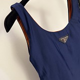 Canvas  One-piece Swimwear