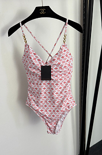 Printed  One-piece Swimwear