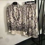 Crush Draw Waist Pant * Shirt Top