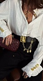 Gold Detailed Shirt