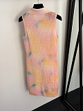 Multicolor Polo Dress