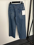 Lace Straight Jeans